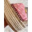 Gucci GG Matelassé Canvas Platform Espadrilles Slides Sandals Pink 2020