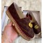 Gucci GG Matelassé Canvas Espadrilles Coffee 2020