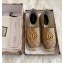 Gucci GG Matelassé Canvas Espadrilles Beige/Black 2020