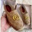 Gucci GG Matelassé Canvas Espadrilles Beige/Burgundy 2020