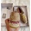 Gucci GG Matelassé Canvas Espadrilles Beige/Burgundy 2020