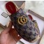 Gucci GG Matelassé Canvas Espadrilles Slippers Blue 2020