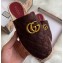 Gucci GG Matelassé Canvas Espadrilles Slippers Coffee 2020