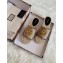 Gucci GG Matelassé Canvas Espadrilles Slides Sandals Beige/Black 2020