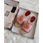 Gucci GG Matelassé Canvas Espadrilles Slides Sandals Pink 2020