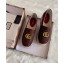Gucci GG Matelassé Canvas Platform Espadrilles Coffee 2020