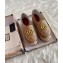Gucci GG Matelassé Canvas Platform Espadrilles Beige/Burgundy 2020