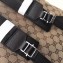 Gucci GG Canvas Web Backpack Bag 190278 Beige