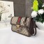 Gucci Queen Margaret Metal Bee Web GG Supreme Medium Shoulder Bag 524356 coffee
