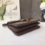 Gucci Queen Margaret Metal Bee Web GG Supreme Medium Shoulder Bag 524356 coffee
