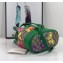 Gucci Ophidia GG Small Bucket Top Handle Bag 550621 Flora Print Green