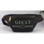 Gucci Vintage Logo Print Small Belt Bag 527792 Black