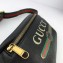 Gucci Vintage Logo Print Small Belt Bag 527792 Black