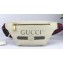 Gucci Vintage Logo Print Small Belt Bag 527792 White