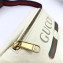 Gucci Vintage Logo Print Small Belt Bag 527792 White
