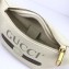 Gucci Vintage Logo Print Small Belt Bag 527792 White