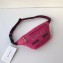 Gucci Vintage Logo Print Small Belt Bag 527792 Fuchsia