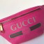 Gucci Vintage Logo Print Small Belt Bag 527792 Fuchsia