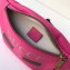 Gucci Vintage Logo Print Small Belt Bag 527792 Fuchsia