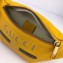 Gucci Vintage Logo Print Small Belt Bag 527792 Yellow