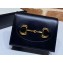 Gucci 1955 Horsebit Card Case Wallet 621887 Leather Black 2020