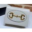 Gucci 1955 Horsebit Card Case Wallet 621887 Leather White 2020