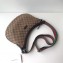 Gucci GG Canvas Messenger Bag 181092 Coffee