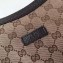 Gucci GG Canvas Messenger Bag 181092 Coffee
