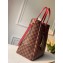 Louis Vuitton Damier Ebene Canvas Belmont MM Bag N60293 Cherry Berry 2020