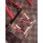 Louis Vuitton Damier Ebene Canvas Belmont MM Bag N60293 Cherry Berry 2020