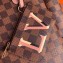 Louis Vuitton Damier Ebene Canvas Belmont MM Bag Pink 2020