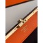 Louis Vuitton Boursicot EW Pouch Bag M45229 Leather Orange/Green 2020