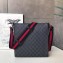Gucci GG Black Messenger Bag 474137