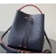 Louis Vuitton Monogram Empreinte NéoNoé MM Bucket Bag M45306 Marine Rouge 2020