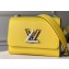Louis Vuitton Epi Leather Twist MM Bag Vert Acide Yellow 2020