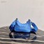 Prada Re-Edition 2005 Nylon Shoulder Hobo Bag 1BH204 Sky Blue 2020
