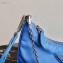 Prada Re-Edition 2005 Nylon Shoulder Hobo Bag 1BH204 Sky Blue 2020