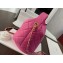Chanel Quilted Large Hobo Clutch Bag AS1747 Dark Pink 2020