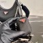 Prada Re-Edition 2005 Nylon Shoulder Hobo Bag 1BH204 Black/Red Logo 2020