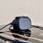 Prada Duet Fabric Shoulder Bucket Bag 1BH038 Navy Blue