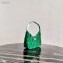 Prada Nylon and Saffiano Leather Mini Bag 1NE204 Green 2020