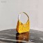 Prada Nylon and Saffiano Leather Mini Bag 1NE204 Yellow 2020