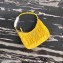 Prada Nylon and Saffiano Leather Mini Bag 1NE204 Yellow 2020