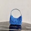 Prada Nylon and Saffiano Leather Mini Bag 1NE204 Sky Blue 2020