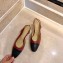 Chanel Heel 6.5cm Slingbacks G31318 Burgundy/Black 2020