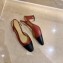 Chanel Heel 6.5cm Slingbacks G31318 Burgundy/Black 2020