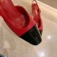 Chanel Heel 6.5cm Slingbacks G31318 Red/Patent Black 2020