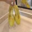 Chanel Heel 6.5cm Slingbacks G31318 Yellow 2020
