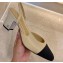 Chanel Heel 6.5cm Slingbacks G31318 Beige/Grosgrain 2020