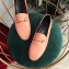 Gucci Women's Horsebit Loafer Leather Pink/Black